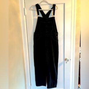 We The People/Free People Ziggy Denim Overalls - Black Sz L